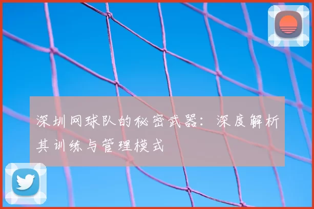 深圳网球队的秘密武器：深度解析其训练与管理模式