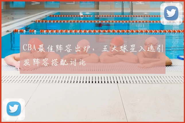 CBA最佳阵容出炉，五大球星入选引发阵容搭配讨论