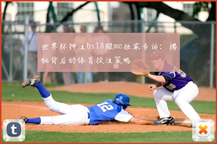世界杯押注bs18殿me独家专访：揭秘背后的体育投注策略