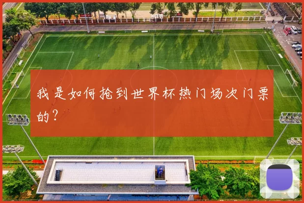 我是如何抢到世界杯热门场次门票的?