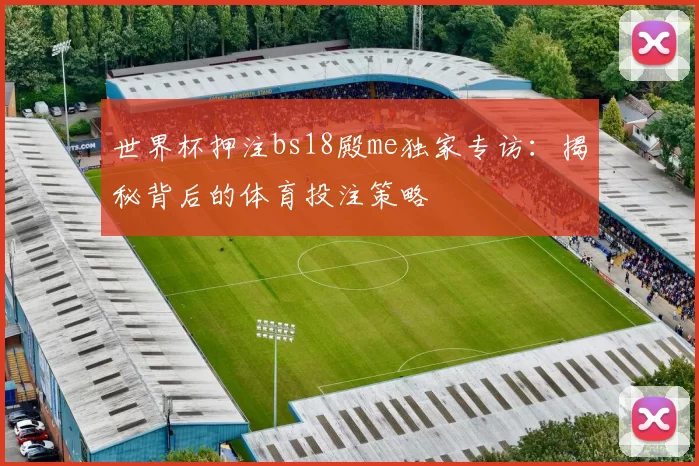 世界杯押注bs18殿me独家专访：揭秘背后的体育投注策略