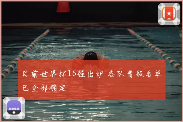 目前世界杯16强出炉 各队晋级名单已全部确定
